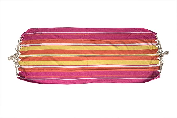 Stansport Cotton Blend Traveler Hammock, Red, One Size (30300-60)