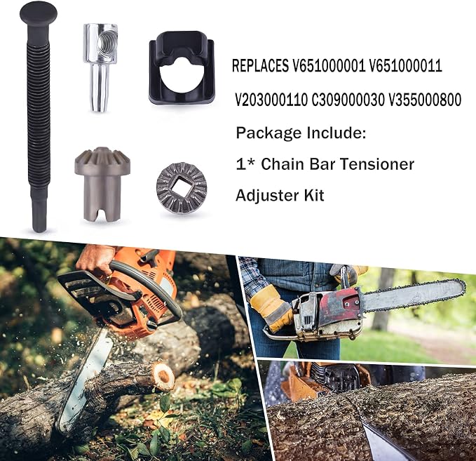 Chain Bar Tensioner Adjuster Kit for Echo CS-400 cs400 CS-450 Chainsaws Replaces V651000001 V651000011 V203000110 C309000030 V355000800