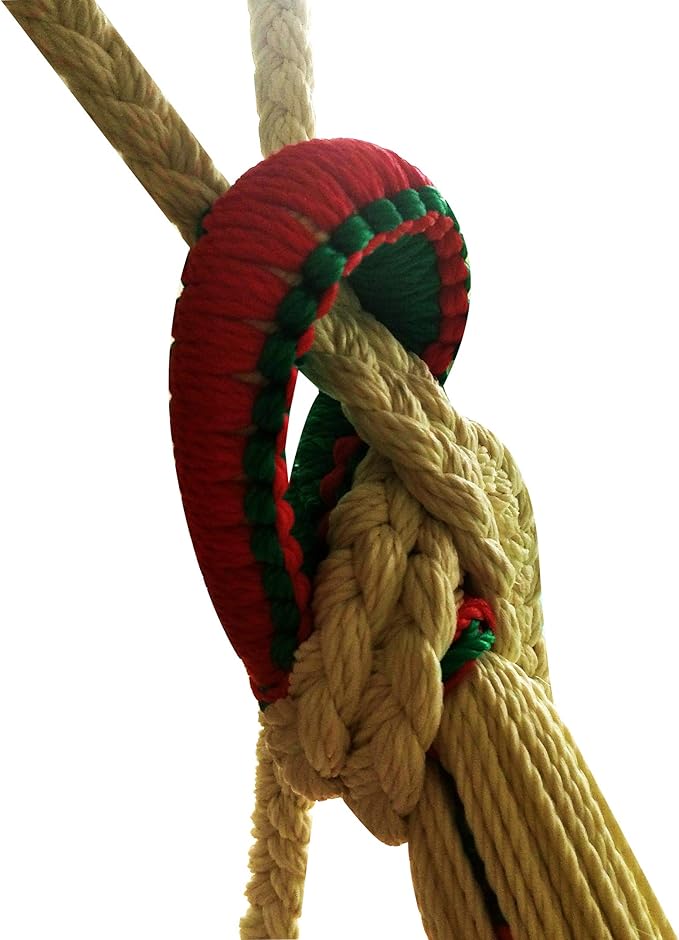 Hammock Ropes + S Hooks (Standard Length -, Natural Ropes)