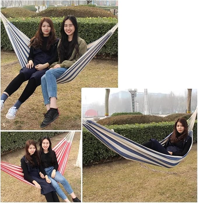 Hangmat 200x100cm Travel Camping Hammock with Tree Straps for Hanging Durable Folding Hammock Portable Hammock Buiten Hammock
