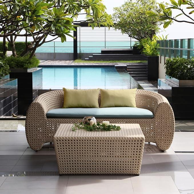 A1 HOME COLLECTIONS A1HC Luxurious Outdoor Waterproof Pillow Covers 12x20 Inches (Pack of 2, Pale Leaf), Throw Pillow Covers for Pool Areas, Garden, Sofa, Chairs, Beds, Tent, Patio