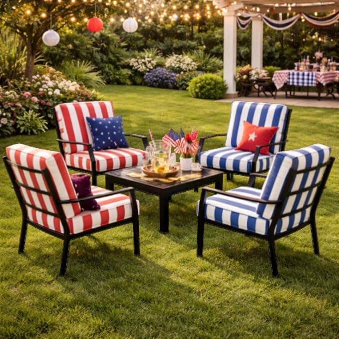 BrylaneHome Bh Outdoor Performance 2-Section Deep Seating Cushion - Cypress Midnight