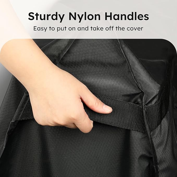 MR. COVER Outdoor prep table cover 52 inch for Keter Unity XL Outdoor Rolling Table Cart, 600D Heavy Duty Waterproof for Grill Dining Kitchen Island cart Protective, Outdoor Storage Cabinet Cover