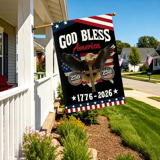 250 Years America Garden Flag B029-A2
