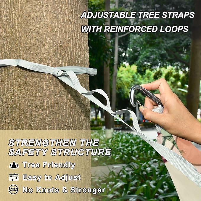 Berry and Fruit Hammocks for Camping with Portabl Carry Bag Hanging Hammock Outside Beach Patio Garden