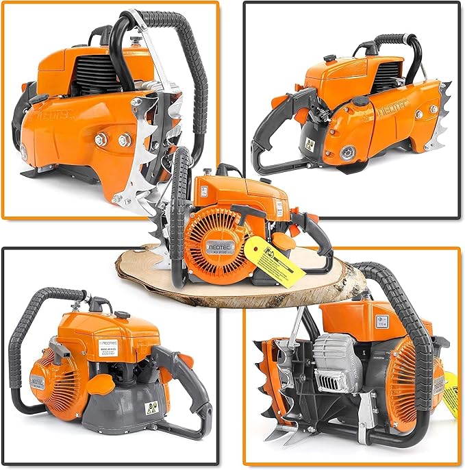 NEO-TEC NS8105 36 inch Gas ChainSaw with Guide Bar Chain 2-Cycle Power Head 105cc Power Chain Saw 4.8KW 6.5HP Gasoline Chainsaws All Parts Compatible with G070 070 090
