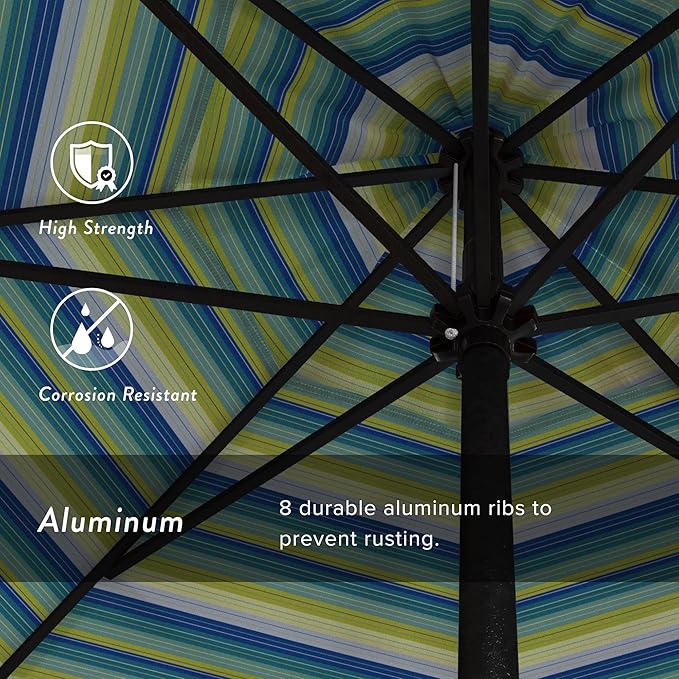 California Umbrella 9' Rd Aluminum Patio Umbrella