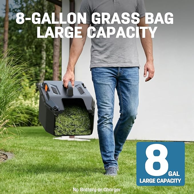Cordless Electric Lawn Mower 13" Compatible with Makita 18V Battery, 2-in-1 Brushless Push Mower with 4-Position Height Adjustment, Lightweight for Small Yards (Tool Only)