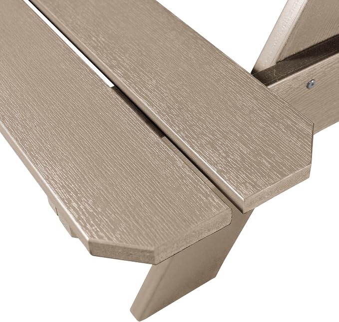 Highwood Professional Commercial Grade National Picnic Table, Woodland Brown