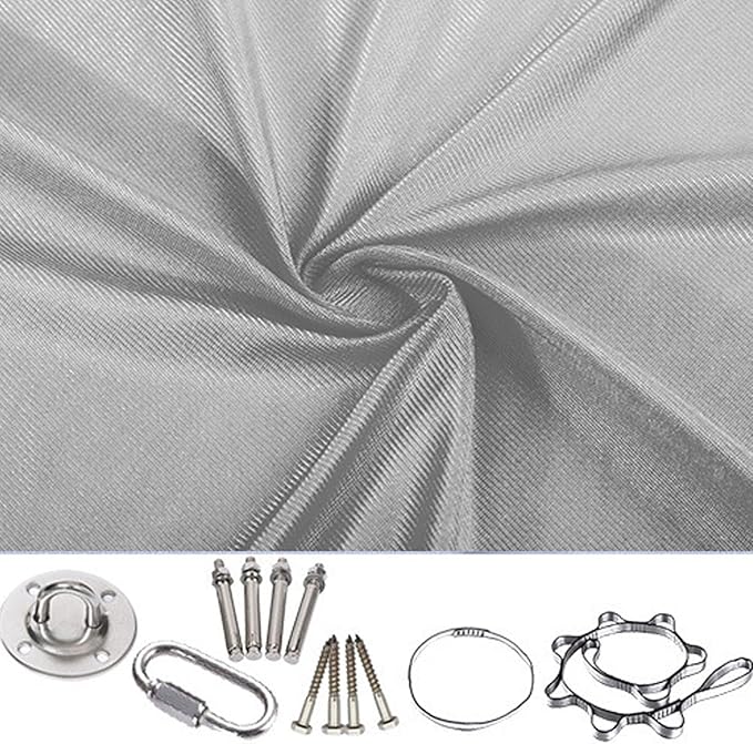 Talent Star Sensory Swing,Children Hammock,Sensory Swing for Kids with Special Needs Therapy Swing Cuddle Swing Indoor Outdoor for Child & Adult with Aspergers Sensory Integration Silver Gray