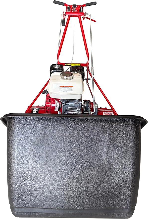 Reel Mower Groove Roller, 25" Self Propelled, 7 Blade, 5.5HP Honda, Mclane 25-5.5G-7-GR