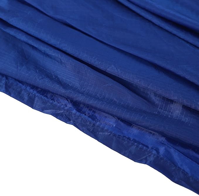 Camping Hammock, Portable Parachute Hammock,Single Lightweigtht Hammock Swing,with Storage Bag and Snap Hook for Outdoor Activities (Blue)