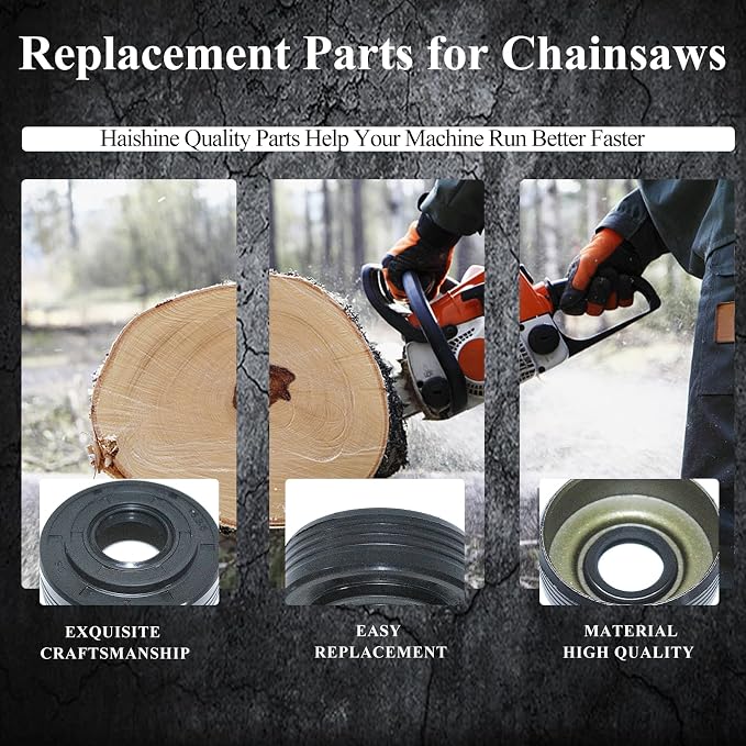 Crankshaft Crank Bearing Oil Seal Kit For HUSQVARNA 340 340E 345 345E 350 EPA Chainsaw Parts 503932301 503932302