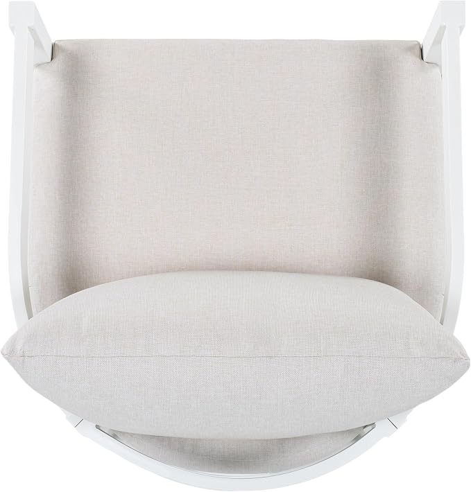 Christopher Knight Home Lula 5-Seater Patio Furniture Set with Coffee Table, 4 Piece Outdoor Conversation Set with Cushion, Aluminum Outdoor Sectional Sofa Set, White+Beige
