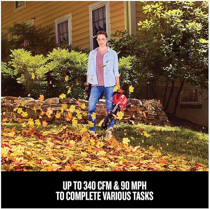 CRAFTSMAN V20 Weed Wacker and Leaf Blower Cordless Combo Kit, Includes 2.0 Ah Battery and Charger, 13 in. String Trimmer and Edger, 90 Mph Blower (CMCK197D1)