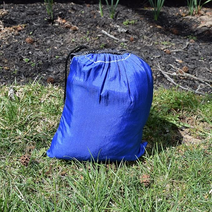 Budge HAMDHBGS Whether You Double Nylon Hammocks, Blue/Gray