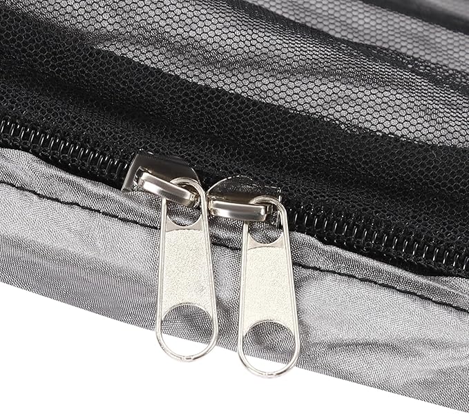 Camping Hammock, Reversible Hammocks with Mosquito Net Tent and Rain Fly Tarp, 200kg Load Bearing Portable Camping Hammock, Hammock for Backpacking and Travel(9.5 * 4.5)