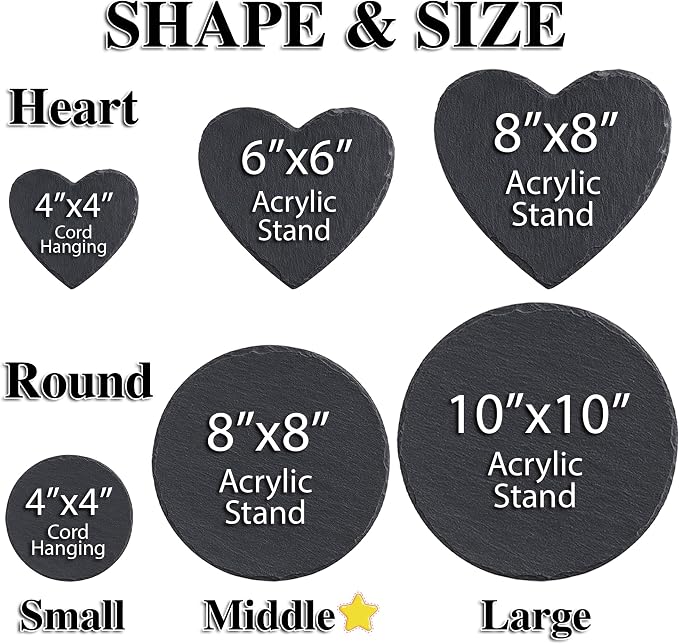 Personalized Miscarriage Garden Stone for Loss of Baby, Miscarriage Sympathy Gifts for Mothers, Weatherproof Natural Slate Stone for Infant Loss Remembrance, Memorial Grave Marker Plaque