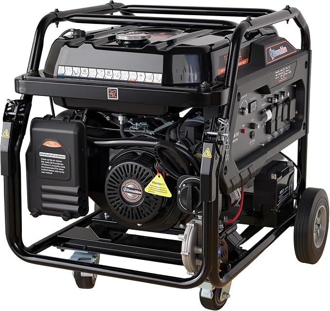 Dual Fuel Generator for Home Backup Outdoor Camping, Remote Electric Start, Transfer Switch Ready, RV & Emergency Ready, 11000 Watt Generators Gas and Propane