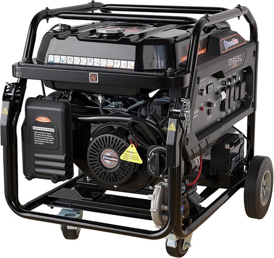 Dual Fuel Generator for Home Backup Outdoor Camping, Remote Electric Start, Transfer Switch Ready, RV & Emergency Ready, 11000 Watt Generators Gas and Propane