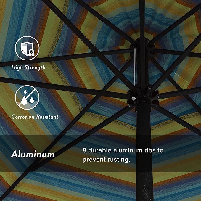 California Umbrella 9' Rd Aluminum Patio Umbrella
