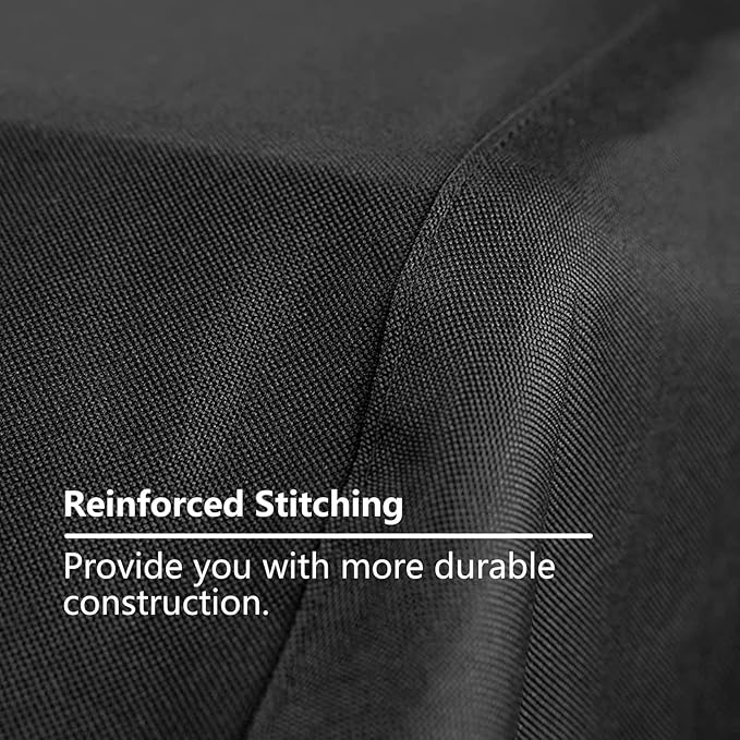 Outdoor Swivel Lounge Chair Cover 2 Pack, (37.5 L x 39.25 W x 38.5 H inches) 100%Waterproof Heavy Duty Outdoor Chair Covers, Patio Furniture Cover for Swivel Patio Lounge Chair(Black)