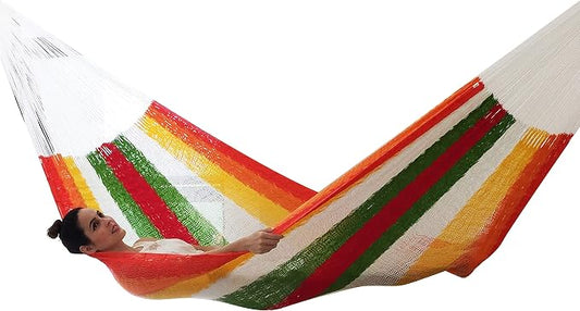 Traditional Mayan Hammock -Habanero Hammock (Small) - Thick Nylon Thread
