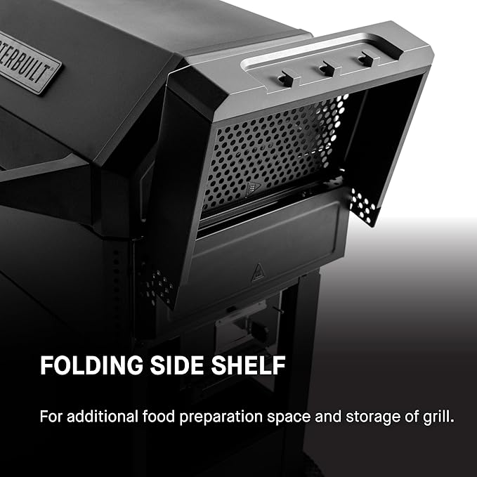 Masterbuilt AutoIgnite 545 Digital Charcoal Grill and Smoker Combo for Easy Grilling, Digital Control, App, Sear Plate, Mini Hopper and 545 BBQ Cooking Square In. in Black