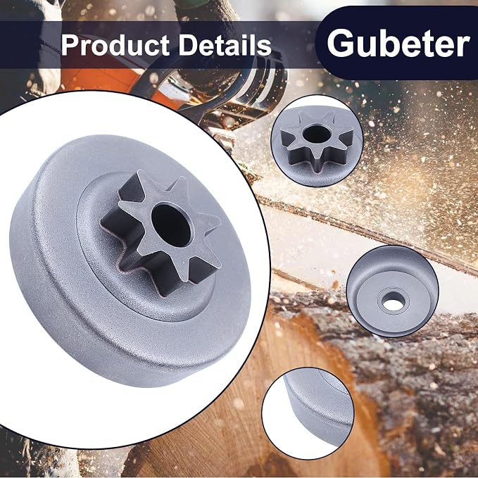 3/8" 7T Sprocket Clutch Drum Needle Bearing Kit Fit for Stihl MS290 MS390 029 039 MS310 Chainsaw MS290 Clutch Drum with Clutch Sprocket Washer,E-Clip,Worm Gear,Spark Plug Replace 1125 640 2004