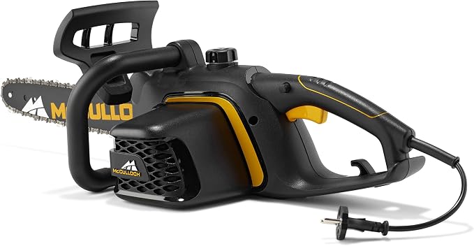 McCulloch CSE 1835 Electric Chainsaw with 1800 W Motor, 35 cm Chain Guide, Autom. Chain Greaser (Item No. 00096-71.479.01)