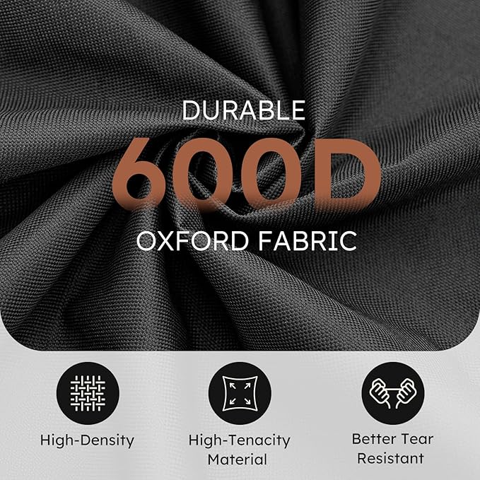 MR. COVER Outdoor prep table cover 52 inch for Keter Unity XL Outdoor Rolling Table Cart, 600D Heavy Duty Waterproof for Grill Dining Kitchen Island cart Protective, Outdoor Storage Cabinet Cover