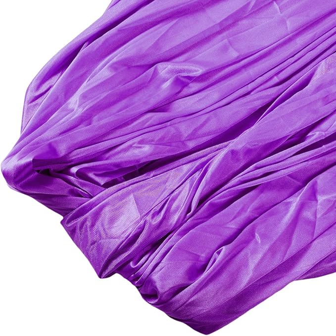 Keenso Aerial Hammock Set, Soft Elastic Polyester Swing for Fitness and Meditation, 400x280cm for Home or Studio Use