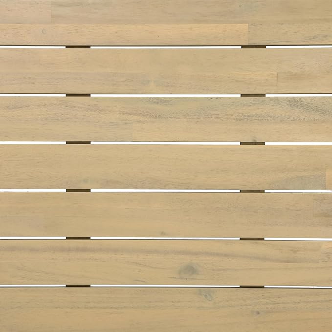 Christopher Knight Home Dorium 70" Oval Outdoor Dining Table, Acacia Wood Patio Dining Table for 4-6 People, Solid Wood Outdoor Table for Patio Deck Garden Backyard Dining, Light Teak