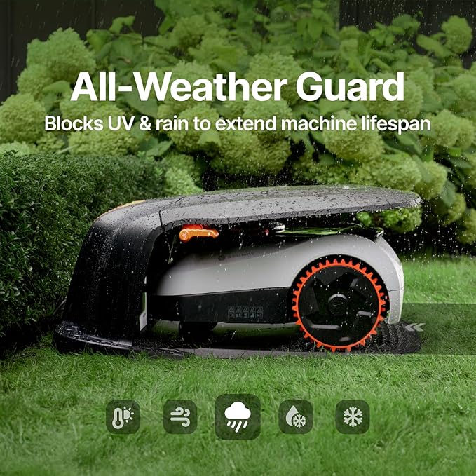Segway Navimow Garage M for Navimow i215 LiDAR, H Series Robot Lawn Mower