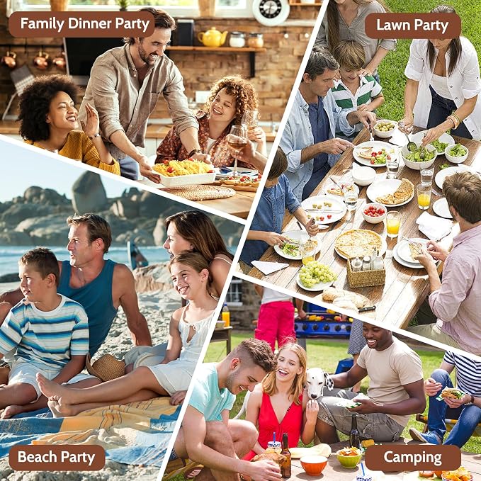 Adjustable Picnic Table with Table Runner, 60*30in Wooden Folding Picnic Table for Outdoors, Boho Low Coffee Table for Sitting on the Floor, Suitable for Beach, Park, Garden, Camping, Travel
