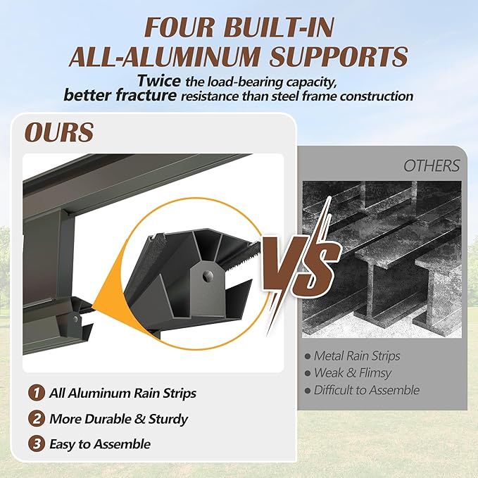 12' x 16' Wood Gazebo, Outdoor Cedar Wood Hardtop Gazebo with Galvanized Steel Doule Roof, Wooden Frame Gazebos with Netting and Curtains for Patio, Backyard, Deck