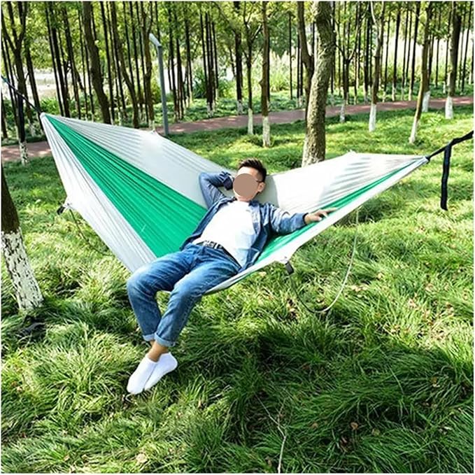 Hammocks, Outdoor Hammock Outdoor Parachute Parachute Lightweight Camping,for Outside(Blue)