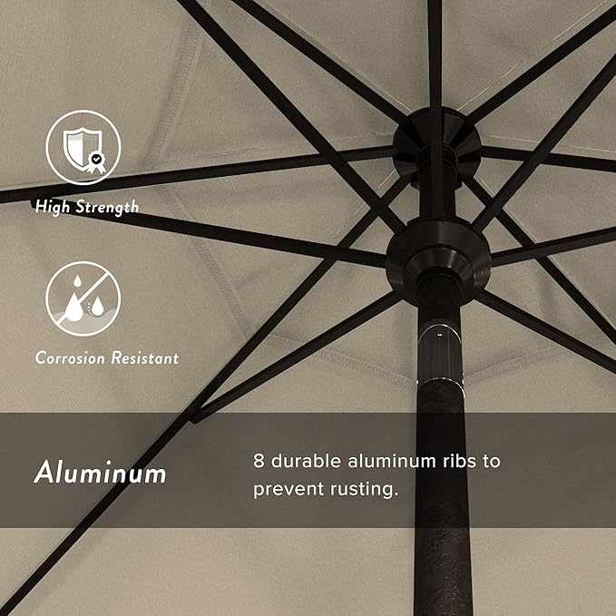 California Umbrella 7.5' Round Aluminum Market Umbrella