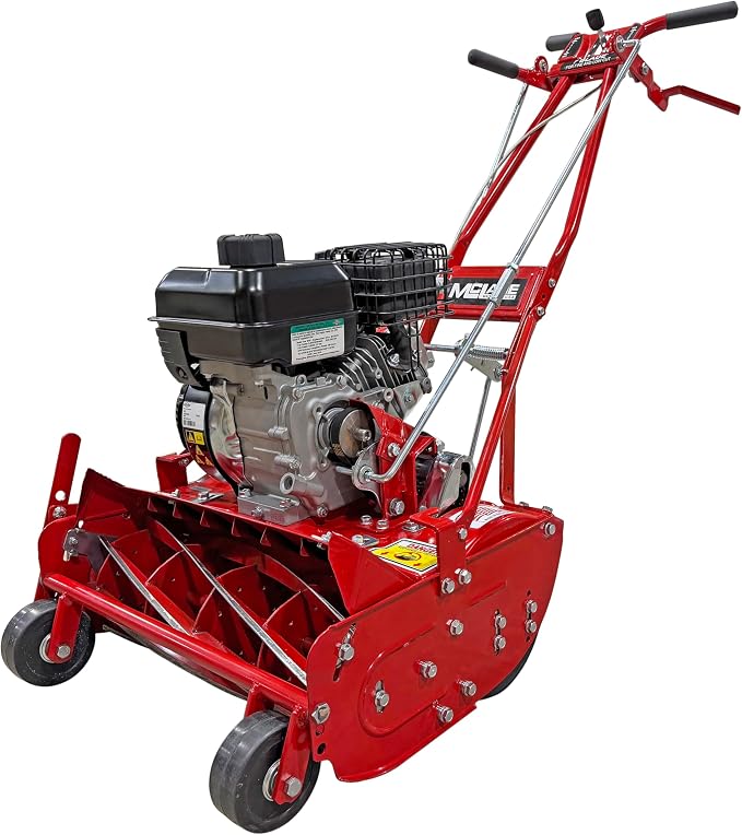 20" Gas Powered Mclane 7 Blade Reel Mower with Briggs and Stratton 5.5GT Engine 20-5.5GT-7