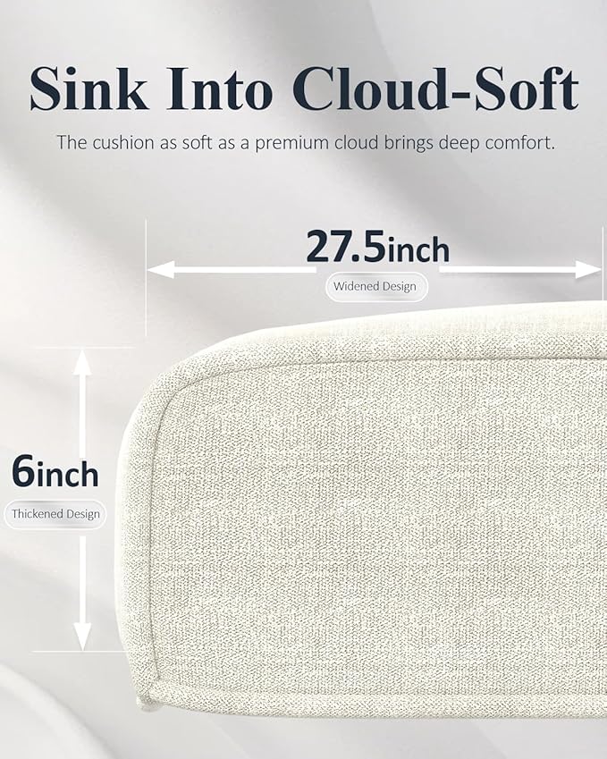 LayinSun 7-Piece Wicker Rattan Patio Furniture Set, Deep Seating Outdoor Modular Sectional Sofa Conversation Set with Thick Cushions for Lawn, Garden