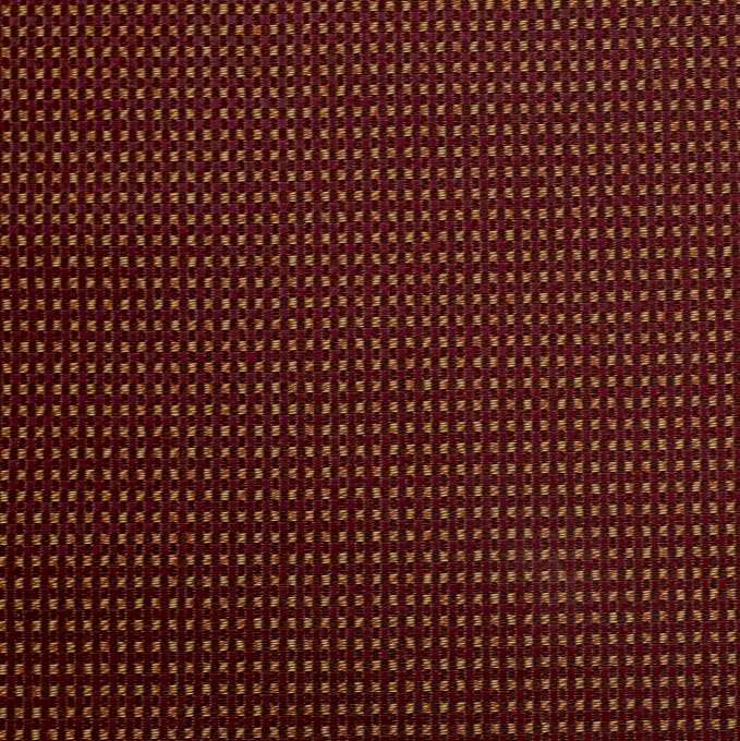 RSH DECOR: Square Throw Pillows Set of 2 | 17" x 17" | Water and Fade-Resistant Performance Fabric | Outdoor Pillow Covers with Down-Alternative Inserts | Made in USA (Kieran Spice Burgundy)