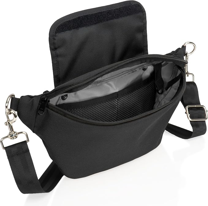 Xtreme Sight Line ~ AQUA G CUBƎ 25 Waterproof + SLING Cross-Body Faraday Bag ~ Protects Against EMP/CME/EMF/RF ~ Diamond Form Faraday Lined Interior ~ Coyote Brown Combo