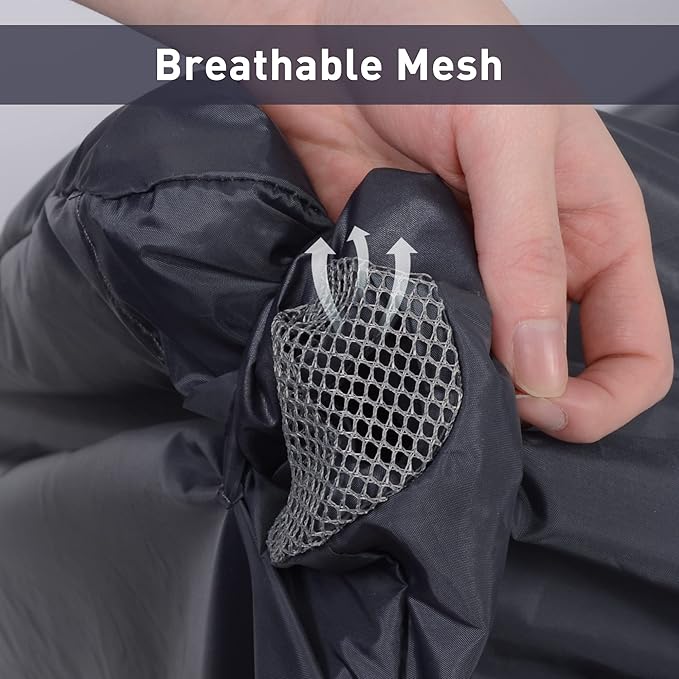 SUNCREAT Double Hammock with Stand and Rain Cover