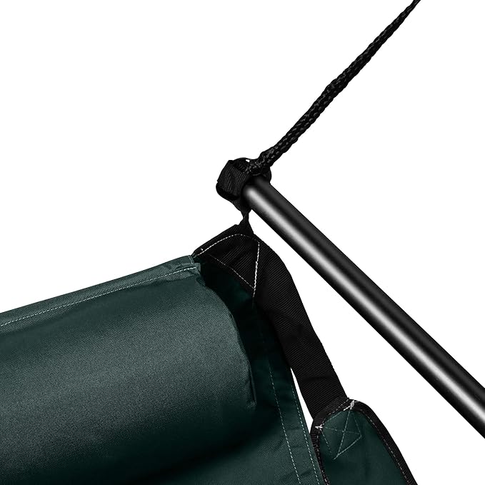 Hammaka Hanging Hammock Air Chair, Aluminum Dowels, Green