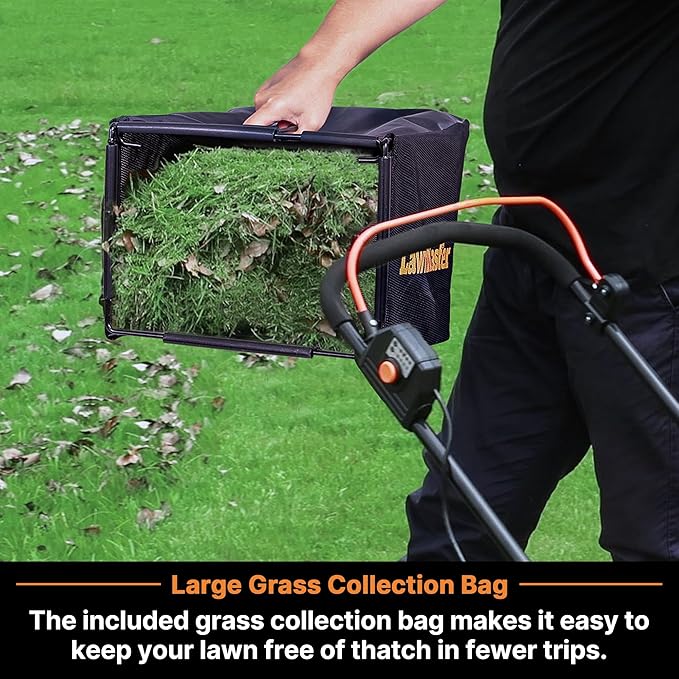 LawnMaster 48V MAX Electric Lawn Mower, 19-inch Brushless Cordless Lawn Mower with 2X24V MAX 4.0Ah Battery and a Dual Charger-CLMF4819A