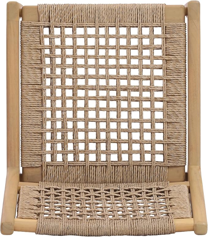 Christopher Knight Home Chuse Acacia Wood Dining Table Set for 6, Solid Wood Outdoor Dining Set for 6, 7 Piece Oval Patio Dining Table and Chair Set with Wicker Seat & Back, Light Brown + Light Teak