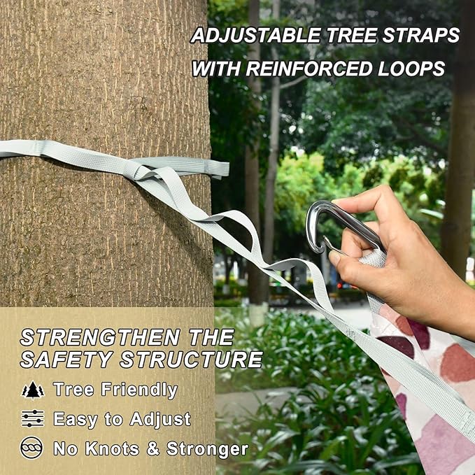 Animal Animal Skin Leopard Spot Stripe 330lb Capacity Hammocks with Hanging Rope Indoor Hammock for Outside Beach Patio Garden hamaca de Algodon para Jardin