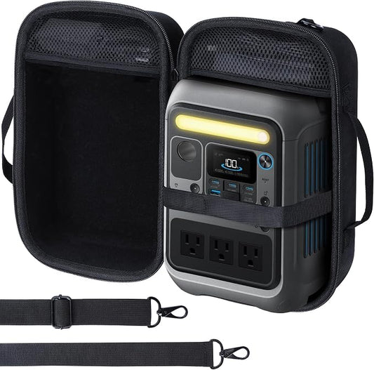 Lebakort Hard Case Compatible with Anker SOLIX C300 Portable Power Station Outdoor 288Wh LiFePO4 Battery 300W (600W Surge) Solar Generator