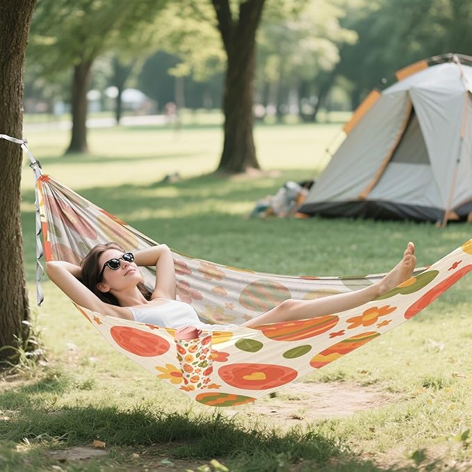 Hammocks for Outside Easter Eggs Camping Hammock Portable Hammocks with Tree Straps and Carry Bag Camping Accessories for Hiking Beach Outdoor