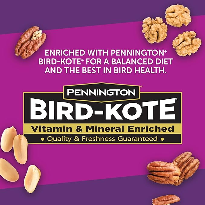 Pennington Ultra Double Nut, Nut & Fruit Blend 10lbs (Pack of 2)